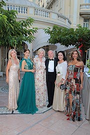 Trish Toscana, Victoria Bonya, Annette Zierer, Rudi Jagersbacher, Anki Lau, Nelli Gross, Sheba Medical Event Monaco 2019 ©Fotos: „Costi Moiceanu”